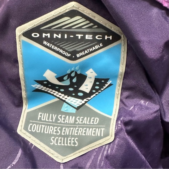 Columbia Tie Dye Print Titanium Snowboard Jacket Coat - Picture 7 of 15